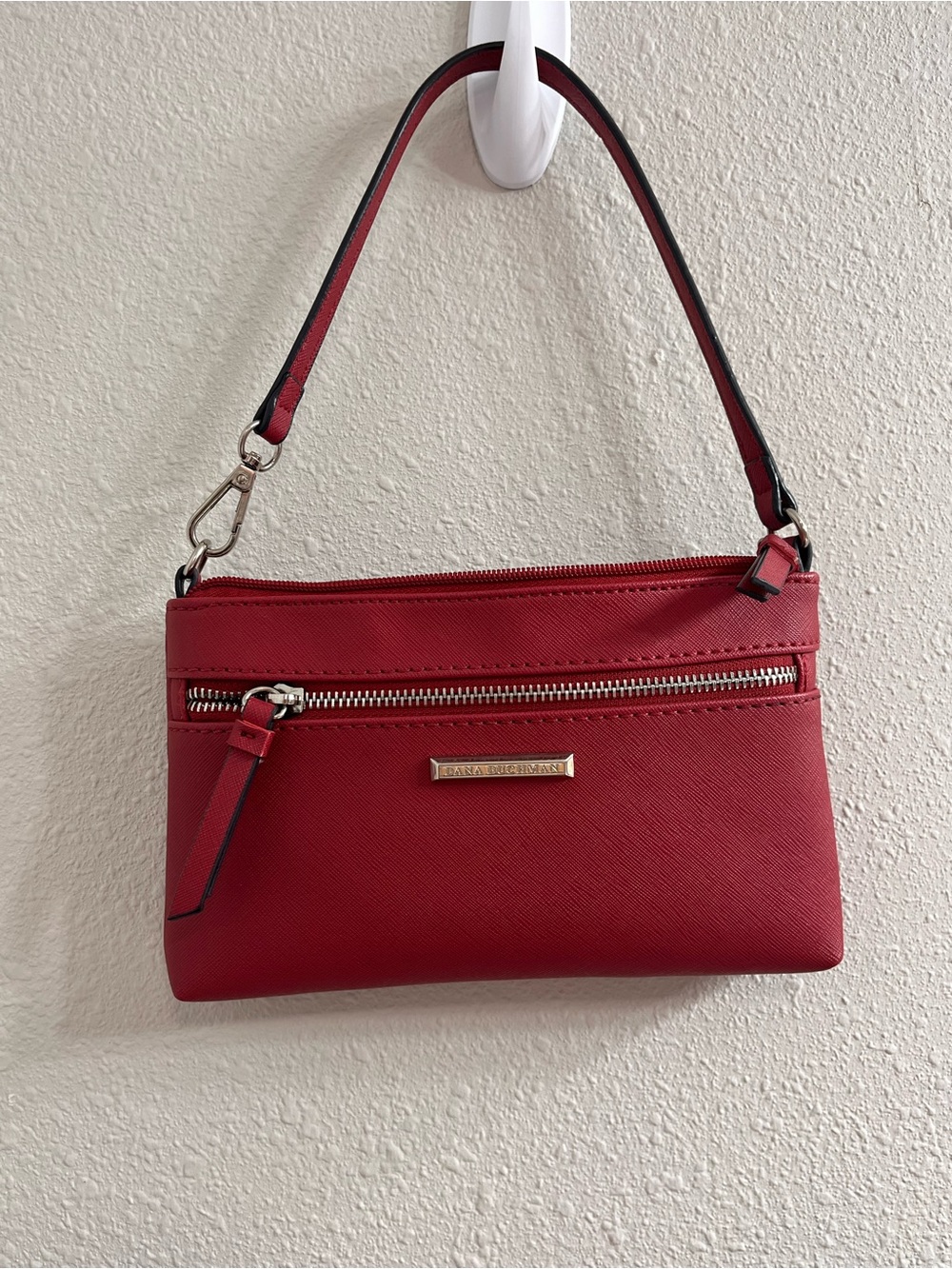Red Wristlet Crossbody Bag -
